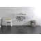 Kingston Brass 30 Carrara Marble Console Sink with Acrylic Legs, Marble WhiteOil Rubbed Bronze LMS30MASQ5 - alternate 2